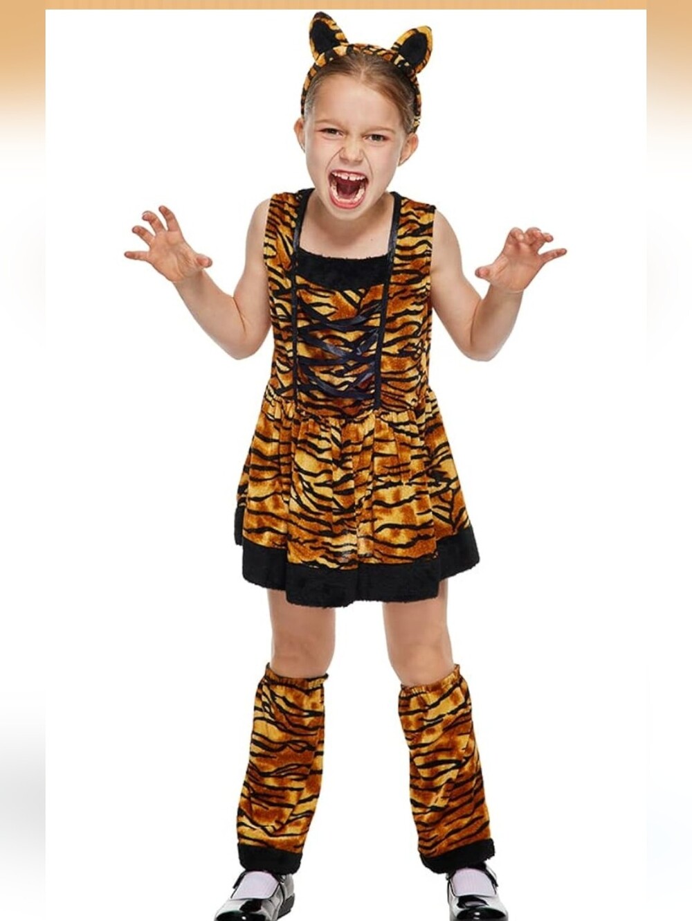 EraSpooky Little Tiger Costume Kids Halloween Animal Costume Big Cat Outfit